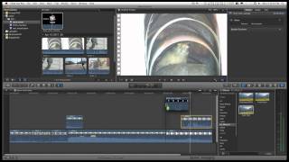 Final Cut Pro X Video Effects  Deinterlace and Inset Tools [upl. by Aramad]