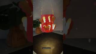 Lantern with bottle diy lantern lights youtubelife viral shorts [upl. by Refannej]