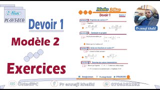 Devoir 1 modèle 2 Exercices [upl. by Dnomaj799]