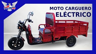 Moto Carguero Eléctrico WHINSTHON  Motos eléctricas Perú [upl. by Yreme]