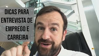 Dicas para Entrevista de Emprego e Carreira  Gerente de Projetos [upl. by Eppesuig]