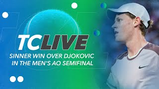 Jannik Sinners Win Over Djokovic in the Mens Australian Open Semifinal  Tennis Channel Live [upl. by Annayd288]