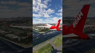 Most Dangerous Plane Landing with amazingly great pilot skills eps0252 [upl. by Woodall]