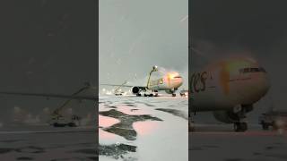 Deicing and Anti Icing Safety Procedure shorts [upl. by Alsi316]