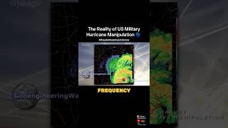 Project Cirrus Hurricane Manipulation technologies using radiowave frequency ‼️⚠️🌀 [upl. by Dorella]