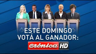 Debate Presidencial transmisión especial Crónica HD en VIVO [upl. by Greenman]