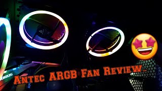 Antec Prizm P120 ARGB PWM Fan Installation [upl. by Dani]