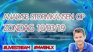 LIVE WAT ZIJN DE NEERSLAG EN STORMKANSEN OP ZONDAG NWBNLX [upl. by Madelon765]