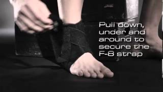 Ankle Brace Try On Video Zamst A1s [upl. by Ahsil]