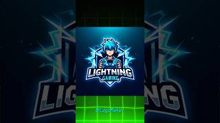 Lightning Gaming Gaming Logo gaming logodesign viralvideo [upl. by Mellisent973]