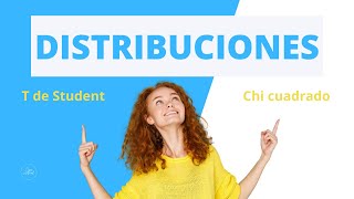 👉 DISTRIBUCIÓN T de STUDENT 🍻y CHI CUADRADO ¿Qué TIPOS de DISTRIBUCIONES hay Pregunta comentada EIR [upl. by Hotchkiss]