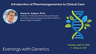 Introduction of Pharmacogenomics to Clinical Care [upl. by Matland406]