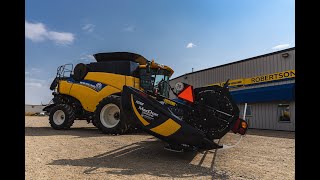 MacDon FD140 Header Walkthrough Saskatoon Combine Clinic  August 2021 [upl. by Philander721]