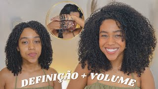 MELHOR FINALIZAÇÃO cabelo crespo e cacheado 🔥 [upl. by Adidnac]