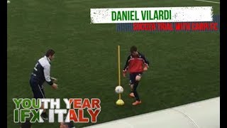 VILARDI SOCCER TRYOUT WITH PRO ITALIAN CLUB CARPI FC [upl. by Gabrila]