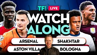 ARSENAL vs SHAKHTAR amp REAL MADRID vs DORTMUND LIVE with Mark Goldbridge [upl. by Atsylac]