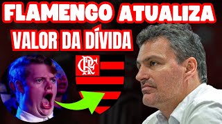 FLAMENGO ATUALIZA VALOR DA DIVIDA E REVELA QUANTO PAGA POR MÊS COM JOGADORES NOTICI DO FLAMENGO [upl. by Mahon]