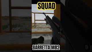 BARRETTA M82 GAMEPLAY squad sniping [upl. by Stefanie]