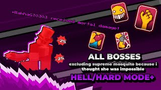 almost ALL BOSSES ON SOLO HELL MODE  Block Tales [upl. by Florida]