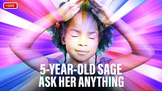 5yearold SAGE Answers Your Questions LIVE [upl. by Averi]