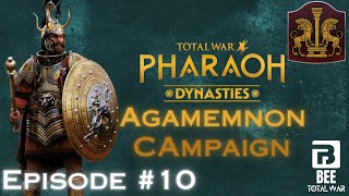 Total War Pharaoh Dynasties  Agamemnon  Mycenae Campaign Ep10 [upl. by Kiri]