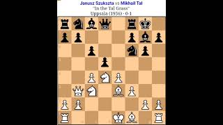 Mikhail Tal chess game Tal chess game Tal best chess Tal amazing sacrifice Tal best check mate [upl. by Vachell]