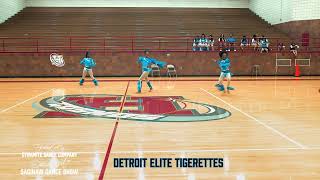 Detroit Elite Tigerettes  Trio Battle  Detroit MI  Majorette Competition [upl. by Blane]