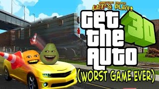 Annoying Orange and Pear Play  GET THE AUTO Worst Game Ever [upl. by Butte]