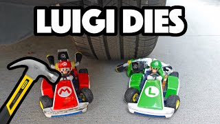 Bored Smashing  MARIO KART LIVE [upl. by Olin228]