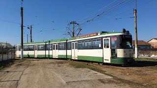 Trams in Braila Roemenië maart 2019 [upl. by Doersten]