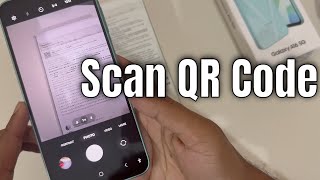 How to scan QR code Samsung galaxy a16 5G [upl. by Loriner698]