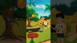 पेड़ की दोस्ती tree ke cartoon kahani sagar cartoon 1 cartoon [upl. by Ahsiekam]