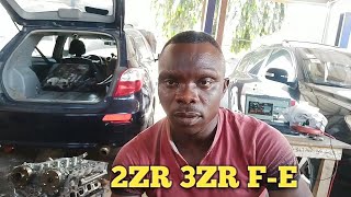 How To Time 2ZR 3ZR fe Engine Valve Timing Chain Marks Toyota matrix amp Rav4 [upl. by Mairem]