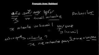 Français avec Rabbani Leçon n° 12 [upl. by Neelloc]