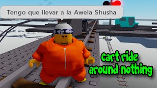 Así me pase Cart Ride La misión de Chekecheto en Roblox [upl. by Glori]