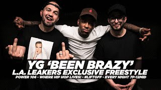 YG  Been Brazy LA Leakers Exclusive Freestyle [upl. by Harrod]