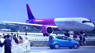 Plane Spotting at Skiathos Airport Aircrafts Takeoff amp Landing 👀😱✈️ BONG BARIZO TV [upl. by Hortense]