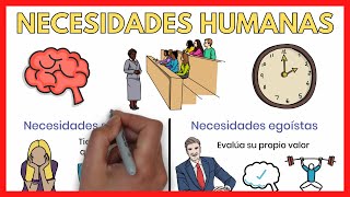 Las NECESIDADES HUMANAS y su CLASIFICACIÓN 🗂 [upl. by Eednim]