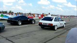 Toyota supra vs Vaz 2108 [upl. by Neyut]