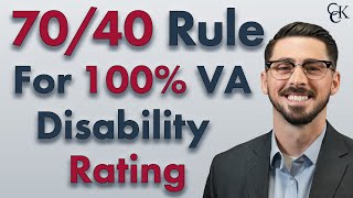 The VA 7040 Rule For a 100 Disability Rating [upl. by Enavi]