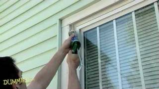 How to Caulk Windows For Dummies [upl. by Bonacci]