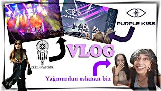 KPOP KONSERİNE GİTTİM SIRILSIKLAM OLDUK DREAMCATCHER amp PURPLEKISS [upl. by Yrocej]