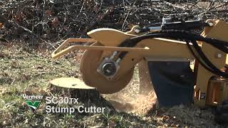 Vermeer SC30TX Stump Grinder [upl. by Stilwell115]