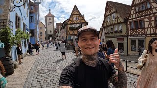 What’s it like to travel through Rothenburg ob der Tauber Bavaria Germany 🇩🇪 [upl. by Gorey126]