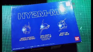 Lets Build HY2MMG with LED light up effect [upl. by Anitsej757]