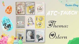 ATC Tauschaktion März 2022 │ Thema Ostern [upl. by Hogarth]