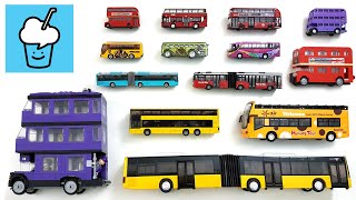 Bus collection review with tomica lego siku Triple decker bus [upl. by Arbua]