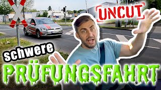 SCHWERE Praktische Prüfungsfahrt ungeschnitten mit TIPPS  Fahrprüfung PKW 🚗 [upl. by Yraek566]