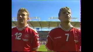 Der er et yndigt land  Danmark nationalsang  France 98 [upl. by Camp10]