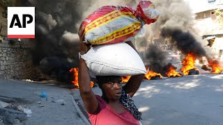 Gangs in Haiti attack a community as residents fear violence could spread [upl. by Harli594]